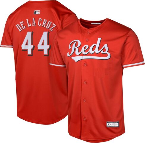Elly De La Cruz Cincinnati Reds MLB Kids Youth 8-20 Red Alternate Player Jersey in Saudi Arabia