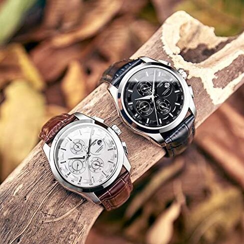 MASTOP Mens Switzerland Automatic Mechanical Watches Leather Men Waterproof Sapphire Watch in Saudi Arabia