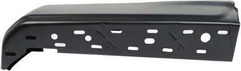 GXYWADY Steel Rear Left Driver Side Bumper Face Bar Replacement for F-150 2015 2016 2017 2018 2019 2020 Without Park Assist Sensor Holes FO1102382 in Saudi Arabia