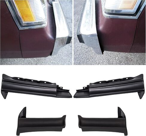 KUAFU Front Bumper Fillers Set Compatible with 1981-1987 Buick Regal Grand National T-Type-Regal 4Pcs in Saudi Arabia