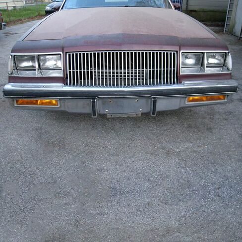 KUAFU Front Bumper Fillers Set Compatible with 1981-1987 Buick Regal Grand National T-Type-Regal 4Pcs in Saudi Arabia