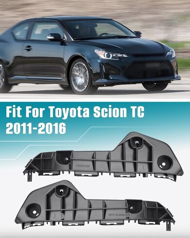 1PAIR FRONT BUMPER SIDE BRACKETS مجموعة ملائمة لـ Toyota Scion TC 2011 2012 2013 2014 2015 2015 ، Replacement 52116-21030 52115-21030 SC1043101 SC1042101 5211521030 521162103030304039 ، Right & Left in Kuwait