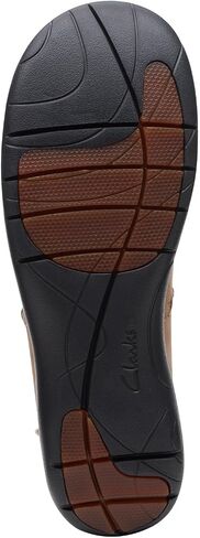 حذاء نسائي من Clarks Un Loop Stride سهل الارتداء من الجلد الأسود 9.5 عرض in Saudi Arabia