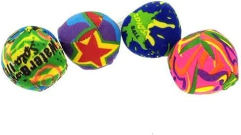 Multicolor Premium Foam Splash Balls - 2" (Pack of 24) - Assorted Design Balls - Perfect for Pool, Beach, and Luau Parties in Saudi Arabia