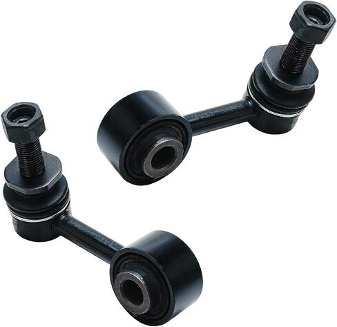 Detroit Axle - Front 8pc Suspension Kit for 08-19 Toyota Sequoia Tundra, 4 Tie Rod Ends 2 Stabilizer Sway Bars 2 Boots 2008 2009 2010 2011 2012 2013 2014 2015 2016 2017 2018 2019 Replacement in Saudi Arabia