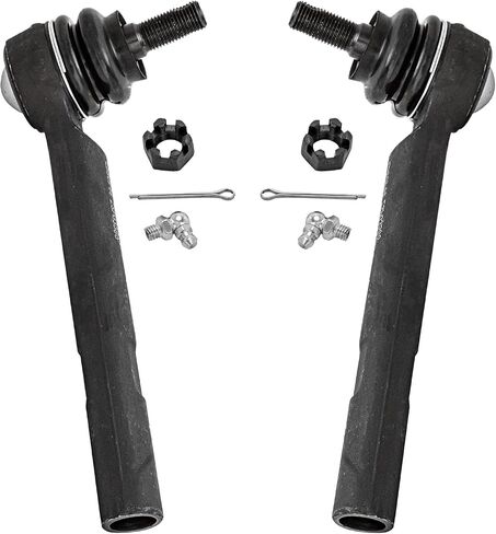 Detroit Axle - 10pc Suspension Kit for 2004-2007 Toyota Highlander Lexus RX330 2007-2009 RX350, 4 Inner & Outer Tie Rod End Links 4 Front Rear Sway Bar End Links 2 Boots Replacement in Saudi Arabia