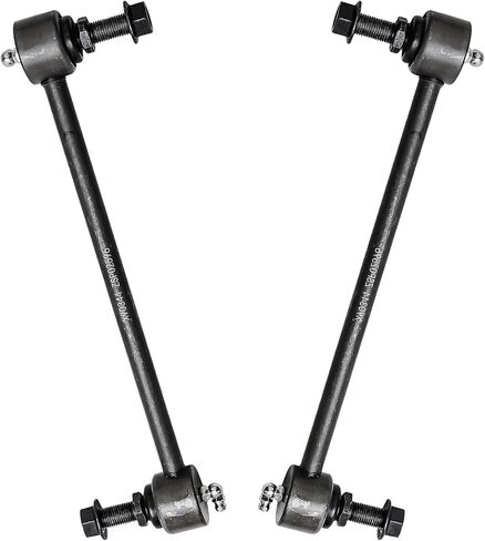 Detroit Axle - 10pc Suspension Kit for 2004-2007 Toyota Highlander Lexus RX330 2007-2009 RX350, 4 Inner & Outer Tie Rod End Links 4 Front Rear Sway Bar End Links 2 Boots Replacement in Saudi Arabia