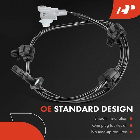 A-Premium ABS Wheel Speed Sensor Compatible with Subaru Models - Legacy 2015 2016 2017 2018 2019, AWD, Sedan - Rear Right Passenger Side, Replace# 27540AL08C in Saudi Arabia