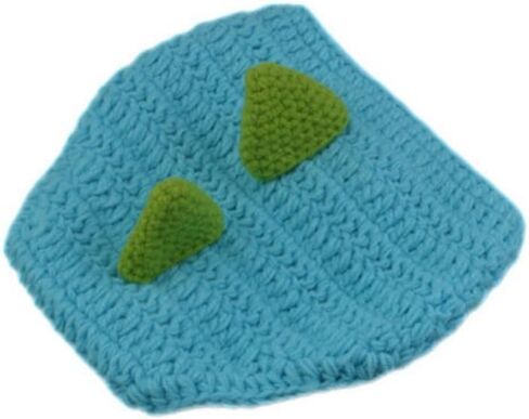 Newborn Photography Props Outfits Crochet Dinosaur Hat Diaper Cove Infant in Saudi Arabia