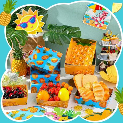 Mifoci 36 Pack Strawberry Party Favors Large Strawberry Paper Plates 5 lb Serving Trays Strawberry Birthday Food Nacho Boats for Berry First Birthday Party Strawberry Theme Party in Kuwait