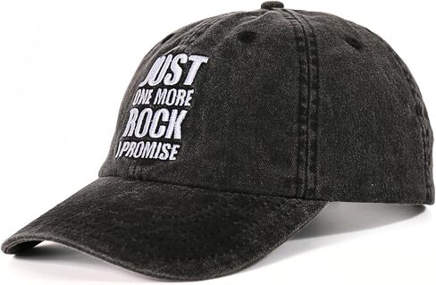 InnoBeta Geology Rock Collector Gifts Hat for Men Women, Geology Rock Collector Gifts for Christmas, Birthday, Adjustable Embroidered Baseball Cap in Saudi Arabia