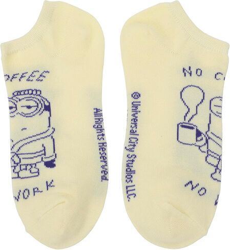 Despicable Me Minions Coffee Break Women's 5-Pair Ankle Socks in Saudi Arabia
