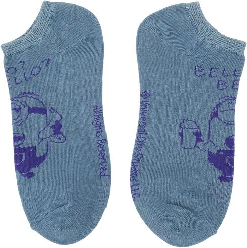 Despicable Me Minions Coffee Break Women's 5-Pair Ankle Socks in Saudi Arabia