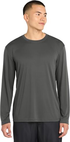 Joe's USA Long Sleeve Moisture Wicking Athletic Tertics في العادية والكبيرة والطويلة in Saudi Arabia