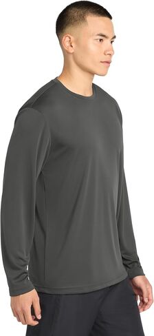 Joe's USA Long Sleeve Moisture Wicking Athletic Tertics في العادية والكبيرة والطويلة in Saudi Arabia