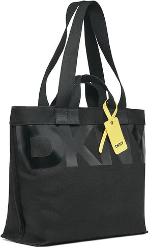 DKNY Brady Satchel ، Black/Daffodil in Kuwait