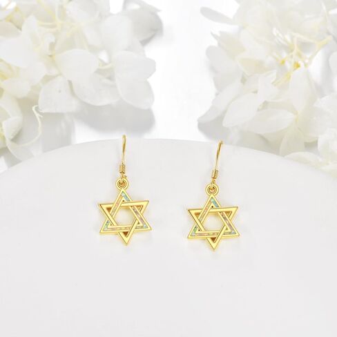 URONE Dream Catcher Earrings 925 Sterling Silver Dreamcatcher Dangle Earrings Dream Catcher Jewelry Gifts for Women in Kuwait