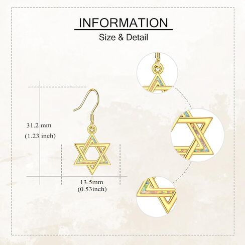 URONE Dream Catcher Earrings 925 Sterling Silver Dreamcatcher Dangle Earrings Dream Catcher Jewelry Gifts for Women in Kuwait