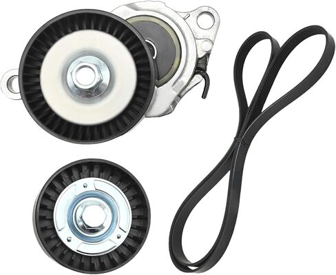 17540-54L00 Serpentine Belt Drive Assembly Kit, Replacement for Suzuki Grand Vitara 2009-2013 SX4 2010-2013 2.4L L4, Replaces 6PK2045 17540-54L00-RX0 in Saudi Arabia