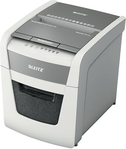 Leitz IQ Paper Shredder ، 6 ورقة ، قطع متقاطعة ، 4 جالون سلة ، P4 Security ، Home Office (170001) in Kuwait