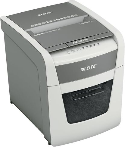 Leitz IQ Paper Shredder ، 6 ورقة ، قطع متقاطعة ، 4 جالون سلة ، P4 Security ، Home Office (170001) in Kuwait