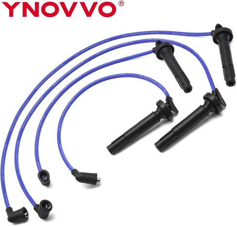 4Pcs 55004 Spark Plug Wire Set for Subaru Forester 2005-2008 Impreza 2005-2010 Legacy 2005-2009 Outback 2005-2009 for Saab 9-2X 2005-2006 Replace# OE RC-FX101 in Saudi Arabia