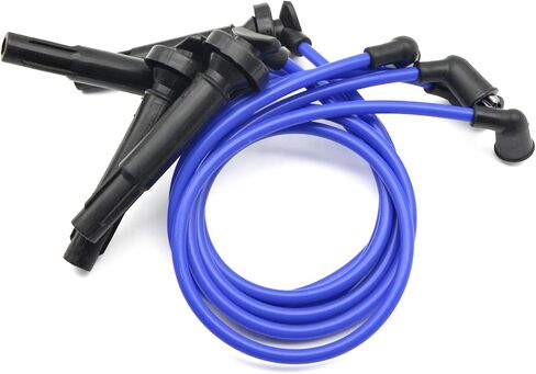 4Pcs 55004 Spark Plug Wire Set for Subaru Forester 2005-2008 Impreza 2005-2010 Legacy 2005-2009 Outback 2005-2009 for Saab 9-2X 2005-2006 Replace# OE RC-FX101 in Saudi Arabia