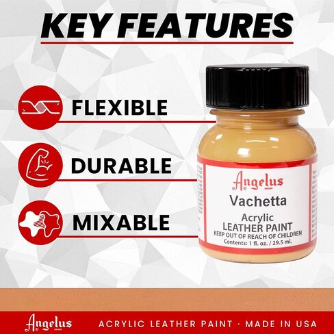 Angelus Acrylic Leather Paint, 1 oz, Vachetta in Kuwait