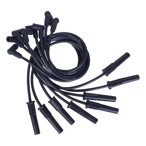 RLP Silicone Spark Plug Wires Set 8.0mm Red Ford FE Long Version Fit for Ford FE 332, 352, 360, 390, 406, 410, 427,428 Fit BBF Ford HEI 351C, 351M, 400M, 429,460 V8 Engine-Pack of 8 in Saudi Arabia