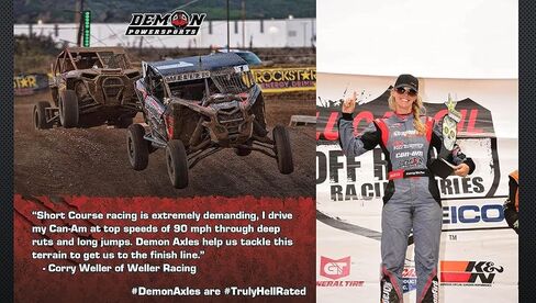 Demon PowerSports 2015-2021 Polaris RZR Turbo Carrier Carrier Bronit in Saudi Arabia