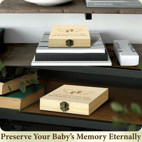 Miscarriage Gifts For Mothers - Mothers Day Gifts For Moms Who Lost A Baby, Gift For Miscarriages Loss Of Baby Sympathy Gift, Infant Loss Test Keepsake Box in Kuwait