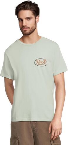 RVCA Men's Frond Script Short Sleeve in Saudi Arabia