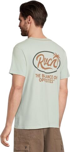 RVCA Men's Frond Script Short Sleeve in Saudi Arabia