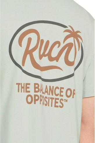 RVCA Men's Frond Script Short Sleeve in Saudi Arabia