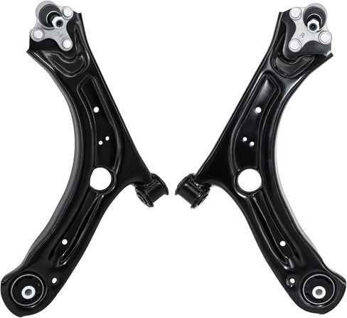 Control Arm, w/Ball Joint Front Lower Suspension Kit Compatible With 2012-2021 Volkswagen Passat 2012-2019 Beetle(CMS70180, CMS70181) - 2PCS in Saudi Arabia