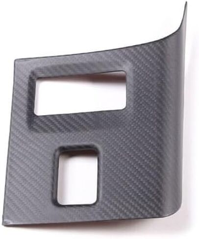 Matte Carbon Fiber Seat Heating Trim Gear Button Cover Fits for GR86/BRZ Manual Version 2021-2024 in Saudi Arabia