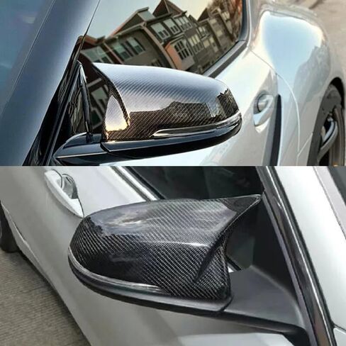 for Toyota for Supra A90 2019-2024 M Style Real Carbon Fiber Replacement Side Mirror Covers CAPS in Saudi Arabia