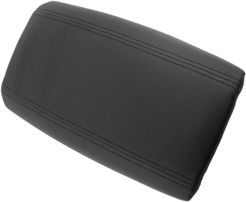 Leather Car Armrest Cover Lid Center Console Arm Rest Cover for Volvo S80 Sedan 1999 2000 2001 2002 2003 2004 2005 2006 Black(Beige) in Saudi Arabia