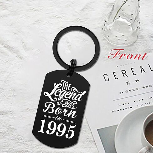 Yobent 30th Birthday Gifts, 30 Years Old Birthday Keychain, Happy 30th Bday Gifts Ideas, Turning 30 Bday Decorations, Born In 1995 Present in Saudi Arabia