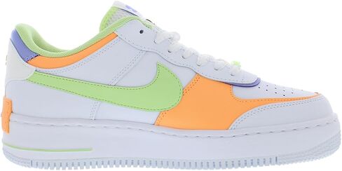 Nike Air Force 1 Shadow Women's Shoes (HF5064-100, White/Photo Blue/Lilac Bloom/Alchemy Pink) Size 7.5 in Saudi Arabia