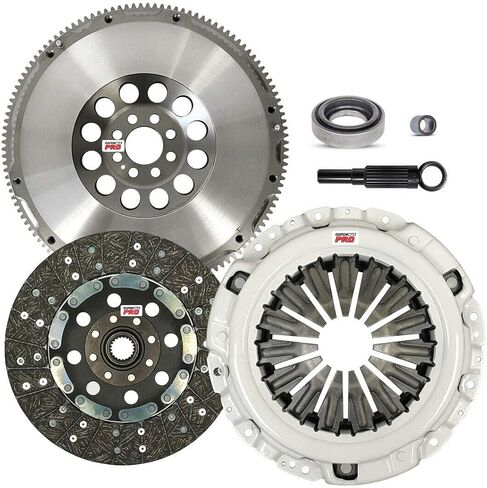 Clutchmaxpro أداء المرحلة 2 مجموعة القابض مع chromoly flywheel متوافق مع 2003-2006 Infiniti G35 2007 G35 2 Door Coupe 03-06 NISSAN 350Z VQ35D (CP06072HDRLSF-ST2R) in Saudi Arabia