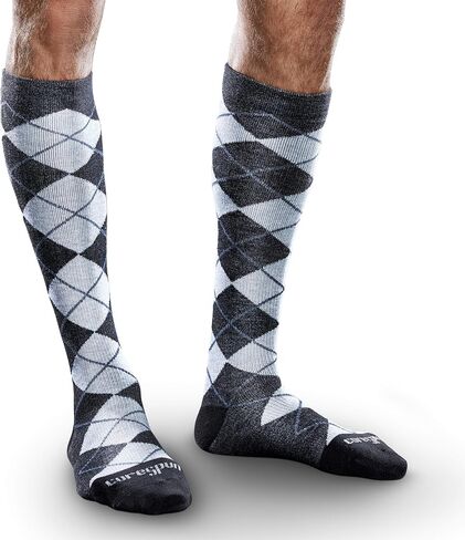 Core-Spun 15-20mmHg Mild Graduated Compression Support Knee High Socks in Kuwait