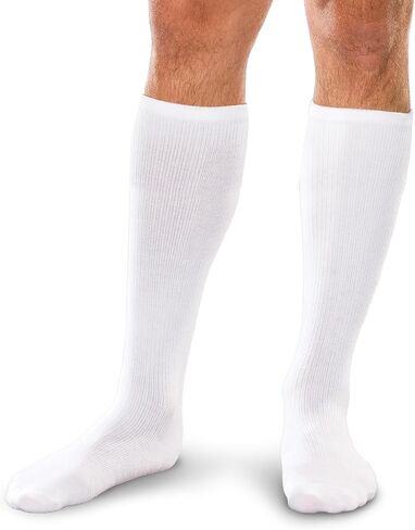Core-Spun 15-20mmHg Mild Graduated Compression Support Knee High Socks in Kuwait