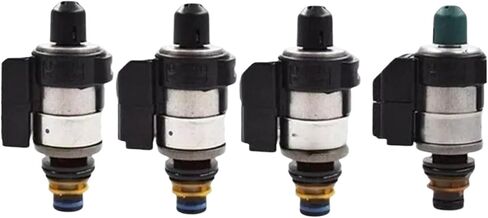 4pcs 722.8 Transmission Solenoid 2202271098 A220227109 Compatible For Benz 7 Speed Transmission Drivetrain Automatic Parts in Saudi Arabia