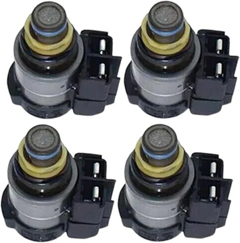 4pcs 722.8 Transmission Solenoid 2202271098 A220227109 Compatible For Benz 7 Speed Transmission Drivetrain Automatic Parts in Saudi Arabia