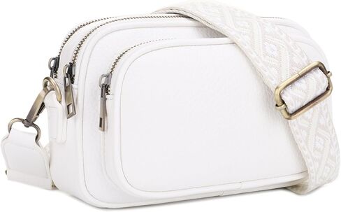 حقيبة SG Sugu Small Crossbody للنساء ، حقائب يد الكتف ثلاثية المقصورة مع حزام قابل للتعديل ، محفظة الكاميرا لكل يوم in Kuwait