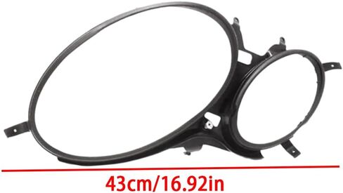 Pair Left Right Headlight Lens Cover Strips, Upper Headlight Gasket 1 Pair 2118200512+2118200612, 2002-2008 Compatible with Mercedes Benz E CLASS W211 E240 E200 E350 E280 E300 in Saudi Arabia