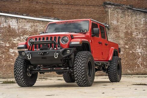 Rough Country Quad LED LED POD W/WHITE DRL لـ 18-23 JEEP JL/JT - 70824 in Saudi Arabia