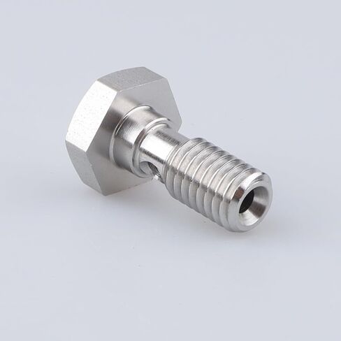 Stainless Steel Single Eye Banjo Bolt M8 x 1.25 Thread Length 20MM Fuel Oil Pump Bolt Fitting in Saudi Arabia