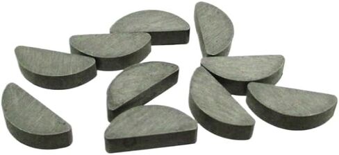 Woodruff Key Compatible With Baotian 50cc Models BT49QT-7 BT49QT-9 BT49QT-11 BT49QT-12(15 PCS) in Saudi Arabia